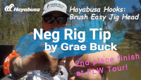 Hayabusa EC926 Brush Easy Weedless Round Jighead Video