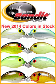 New 2014 Bandit Lures Colors
