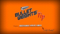 Bullet Weights Reusable Split Shot Sinkers Video