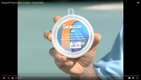 Seaguar Blue Label Fluorocarbon Leader Line Video