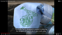 Frogg Toggs The Original Chilly Pad Cooling Towel Video