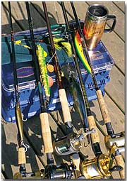 muskie rod and reel