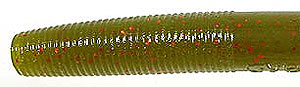 Isca Yamamoto Senko 12,7cm Green Weenie - Pacote Com 10 Unidades