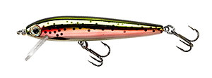  Rebel Lures Tracdown Minnow Slow-Sinking Crankbait Fishing Lure  - Great for Bass, Trout and Walleye, Slick Black Minnow, 1 5/8 in, 3/32 oz  : Fishing Soft Plastic Lures : Sports & Outdoors