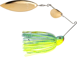 TGHCSB34CW-561_TGSpinnerbaitHeavyCoverChartreusePowderBlueBlack_Main