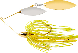 War Eagle Gold Frame Double Willow Spinnerbait