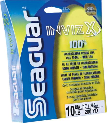 Seaguar Invizx 100% Fluorocarbon 1000 Yard Fishing Line (20-Pound