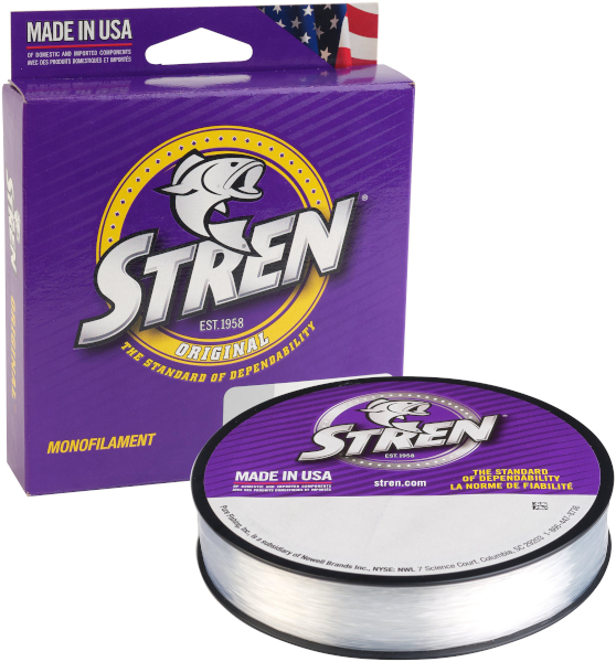 Stren Original Monofilament Fishing Line Clear Blue Fluorescent CHOOSE YOUR  LINE WEIGHT