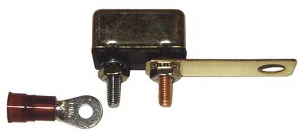 RigRite Manufacturing 12 Volt Marine Circuit Breaker with Automatic Reset