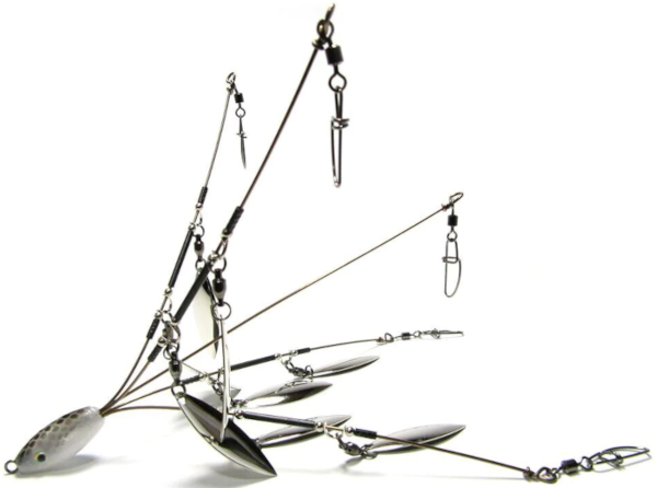 Hog Farmer 5 Wire 8 Blade Umbrella Rig