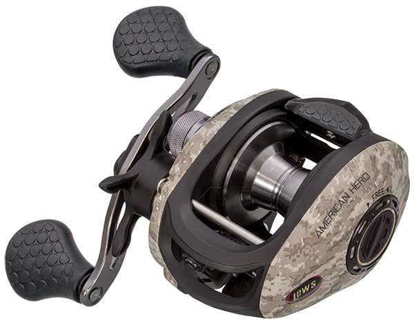 Lew's American Hero Camo Speed Spool Baitcast Reel