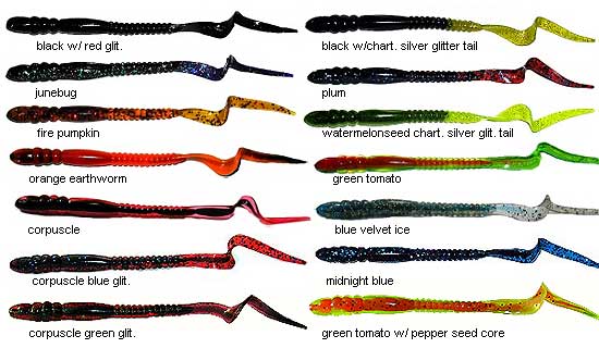 Zoom Worms Color Chart