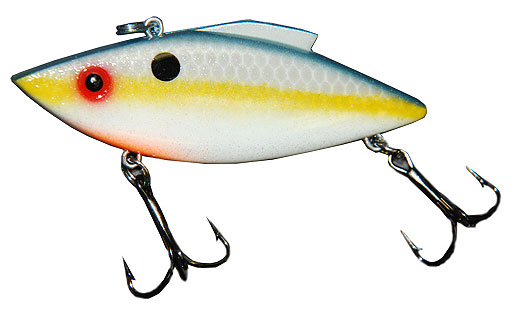 RT258 Rat-L-Trap Lipless Crankbait 1/2oz Barfish White Bass Fishing Lure 