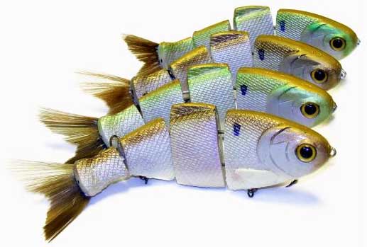 Triton Mike Bucca/'s 5/" Bull Shad Swimbait Slow Sink