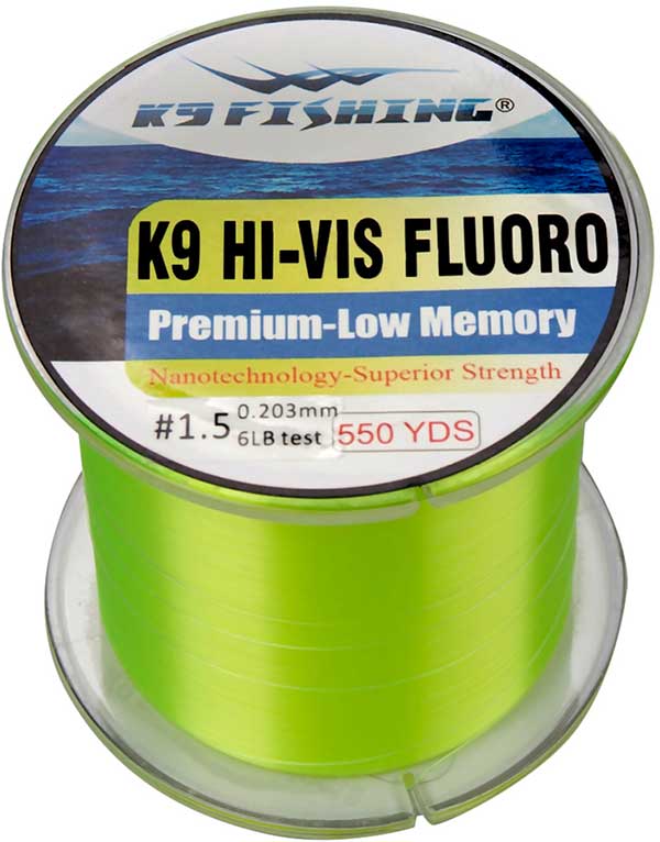 K9 Fishing Hi-Vis Fluoro