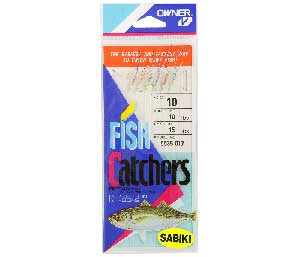 Owner 5535 & 5536 Mackerel Fish Skin Sabiki Bait Catcher Rigs