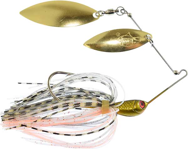 Fire Tiger Spinnerbait - Chartreuse Double Willow Blades