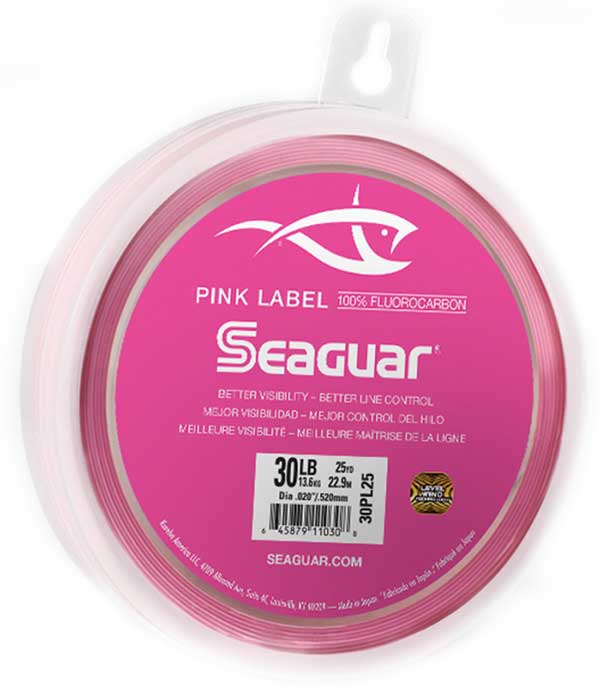 Seaguar Pink Label Fluorocarbon Leader Line