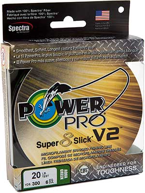 PowerPro Super8Slick V2 Microfilament Braided Line