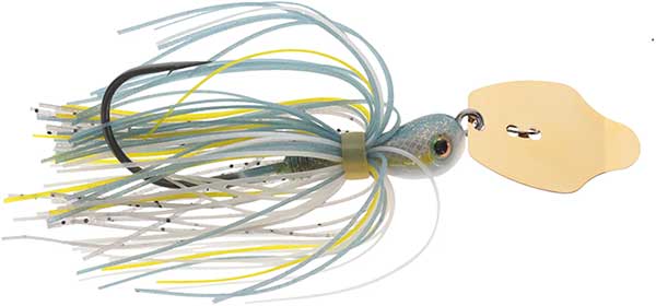 Strike King Thunder Cricket Gold Vibrating Swim Jig