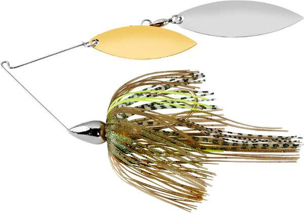 War Eagle Nickel Frame Double Willow Spinnerbait