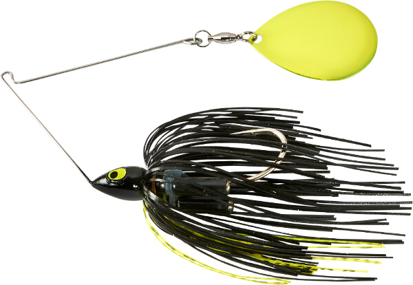 War Eagle Night Time Painted Head Single Colorado Spinnerbait