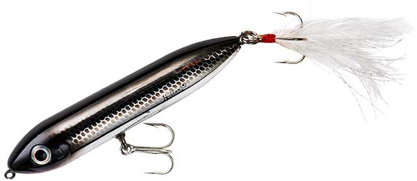 Heddon Feather Dressed Super Spook Jr.