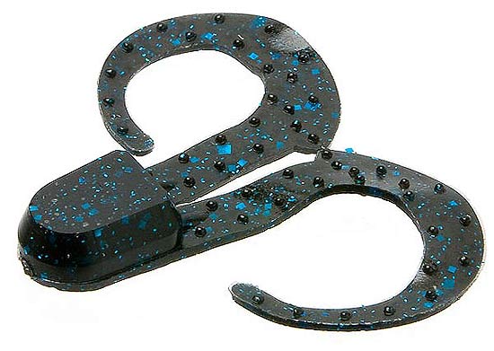 thumbnail image 2 of Zoom Swimmin Chunk - 3in - Green Pumpkin Red 2 of 14