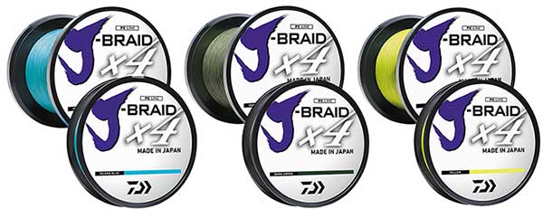 Daiwa J-Braid x4 Braided Line