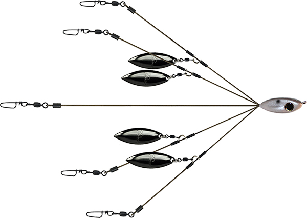 Picasso School-E-Rig Bait Ball Original Umbrella Rig