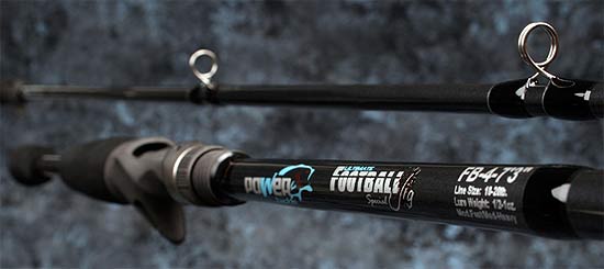 Power Tackle Football Jig Special Casting Rod