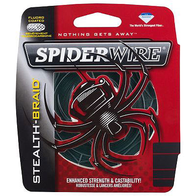 Spiderwire Stealth Fishing Line 40 lb. Moss Green - 300 Yds