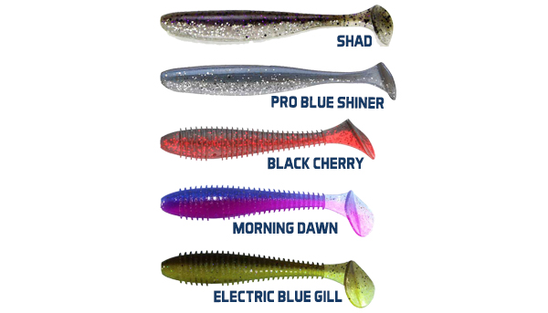 Keitech Easy Shiner & Fat Swing Impact - NEW COLORS