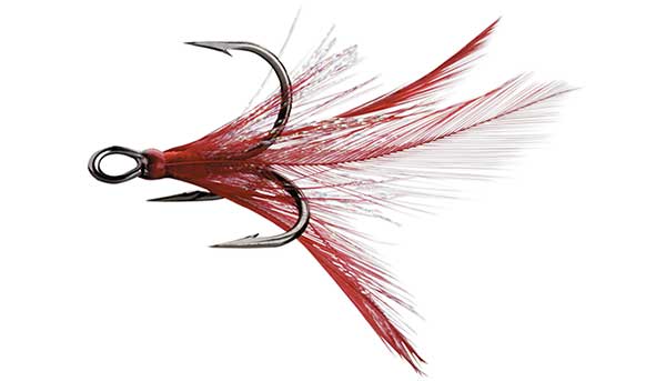 VMC 8651DT Dressed X-Rap Treble Hook - MORE COLORS AND SIZES