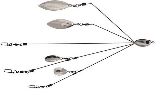 Picasso BFL Smackdown 4 Blade Original Umbrella Rig - NOW AVAILABLE