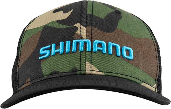 Shimano Camo Trucker Cap - NEW IN APPAREL