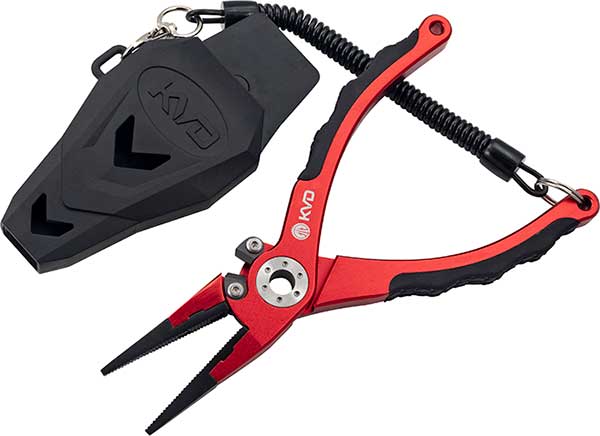 Strike King KVD 7.5-inch Precision Aluminum Pliers - NOW AVAILABLE
