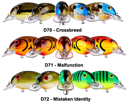 Three New Bandit Crankbait Colors
