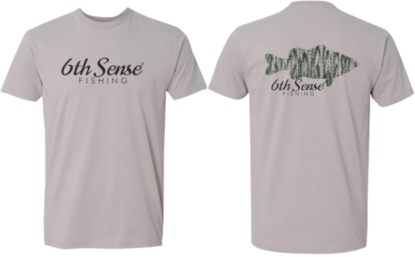 6th Sense Bass Grass Short Sleeve Tee Shirt - NOW AVAILABLE