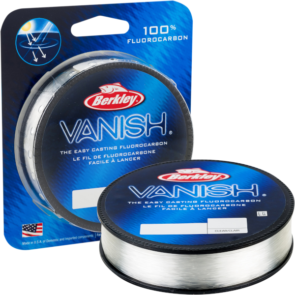 Berkley Vanish Flourocarbon Line -  NOW AVAILABLE