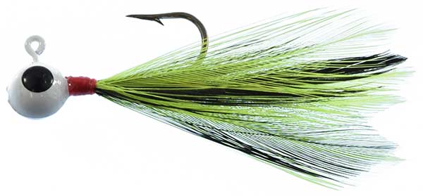 Cabin Creek Pop-Eye Feather Jig - NEW JIG