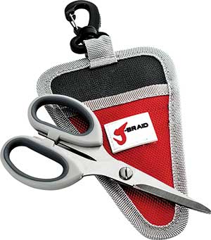 Daiwa J-Braid Braided Line Cutter With Sheath - NOW AVAILABLE