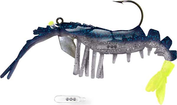 Egret Baits Vudu Rattler Shrimp - NEW COLORS