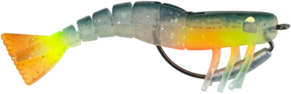 Egret Baits Vudu Weedless Shrimp - NEW IN SOFT BAITS
