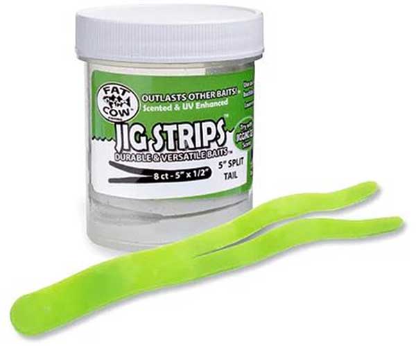 Fat Cow Fishing Jig Strips Split Tail - NEW IN SOFT BAITS