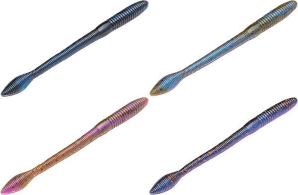 Strike King KVD Perfect Plastics Fat Baby Finesse Worm - NEW COLORS