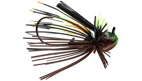 Greenfish Tackle Itty-Bitty Living Rubber Finesse Jig - MORE COLORS