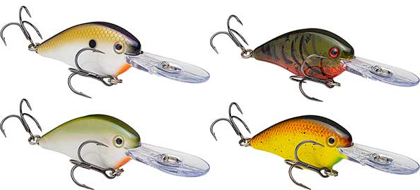 Strike King KVD 1.5 Flat Side Pro-Model Crankbaits - NEW COLORS