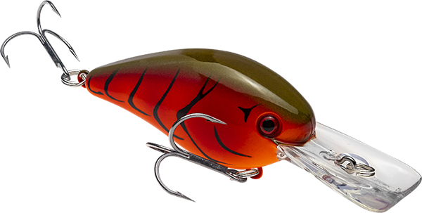 Strike King KVD 1.5 Deep Diver Squarebill Pro-Model Crankbait - FIRE CRAW