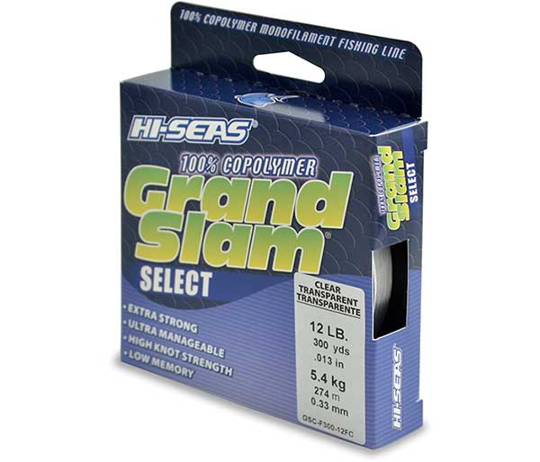 Hi-Seas Grand Slam Select 100% Copolymer Line - NOW IN STOCK